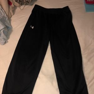 Under Armour black sweatpants size large